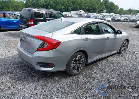 2018 Honda Civic Ex-T z USA, uszkodzony, nr VIN JHMFC1F32JX017513